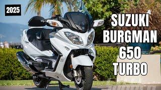 2025 Suzuki Burgman 650cc Turbo Next-Gen Scooter Features and Performance