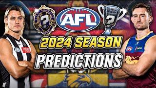 2024 AFL Season Predictions