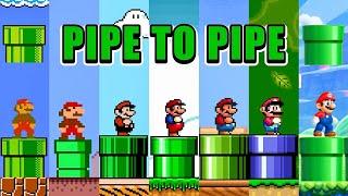 Evolution of Super Mario Entering & Exiting Pipes (1985 - 2023)