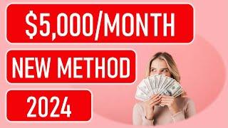 Earn $5,000/Month With This NEW Money Making Method (Make Money Online 2024)