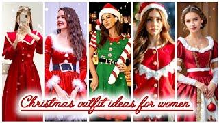 Latest Women Christmas Dresses | Christmas Party Looks | Christmas outfits ideas