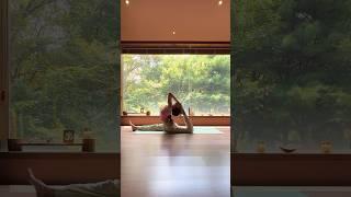 요가 플로우 맞아요.. Eka Pada Rajakapotasana 4  #yoga #요가 #요가강사 #요가요정 #후굴여신