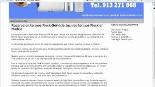 Reparacion termos fleck