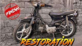 AMAZING PROCESS RESTORATION OF HONDA ASTREA PRIMA (DREAM) 1991 (last part)finish