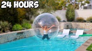 LIVING IN A BUBBLE FOR 24 HOURS!!!