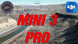 DJI Mini 3 Pro in the Boise River Canyon