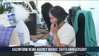 Kazinform news agency marks 104th anniversary | Silk Way TV news