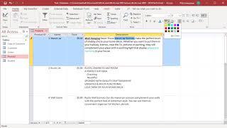 How to Change Text Format Property to Rich Text in MS Access - Office 365