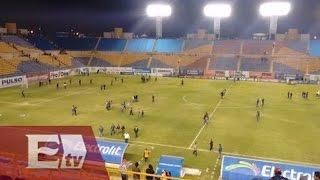 Balacera, heridos y detenidos tras el partido San Luis-Necaxa/ Vianey Esquinca