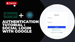 Complete Django and React Authentication Tutorial: Social Login with Google | Part 2 Frontend set-up