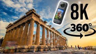 Insta360 X4 8K  VR  Tour: Athens & Acropolis