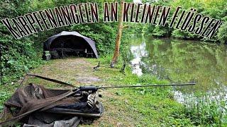 Karpfenangeln an kleinen Flüssen