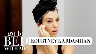 Kourtney Kardashian's Nighttime Skincare Routine | Go To Bed With Me | Harper's BAZAAR