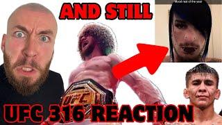 UFC 316 Main Card REACTION | SloppyMMA