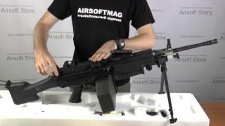 Обзор пулемёта (A&K) M249 MKII