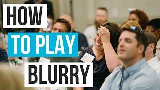 Easy Icebreaker for any Event: How to Play the New Game called Blurry