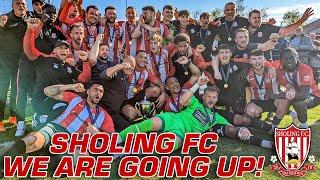 Sholing FC Promoted ! - Post Match Celebrations