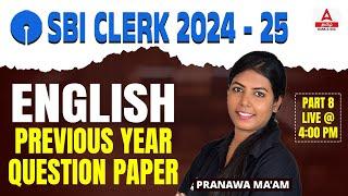 SBI Clerk English Previous Year Question Paper | SBI Clerk English Classes in Tamil #8 | by Pranawa