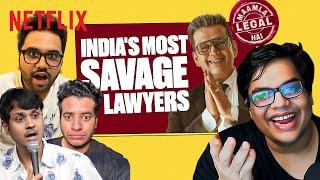 @tanmaybhat & The OG Gang REACT To MAAMLA LEGAL HAI!  | Netflix India