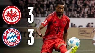 6-goal spectacle ends in draw! | Eintracht Frankfurt vs. FC Bayern 3-3 | Highlights & Interviews