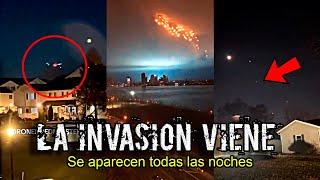 REPORTAN CIENTOS de OVNIS VOLANDO en ESTADOS UNIDOS TODAS las NOCHES y el MUNDO está ALERTA