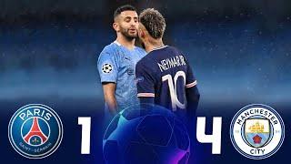 Riyad Mahrez’s best match in the Champions League ️Mahrez destroys Neymar / ManCity {4-1} Psg/ FHD