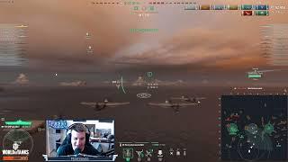 First Implacable match - F2P World of Warships