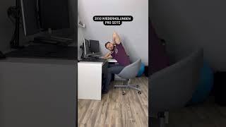 HOMEOFFICE MOBILITY #dkhealth #gesund #fit #training #rückenschmerzen #shorts