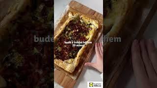 Rychlý slaný koláč z listového těsta - Kuchyně Lidlu #food  #recepty