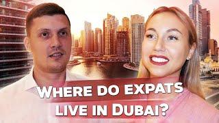 Popular areas to live in Dubai for expats.