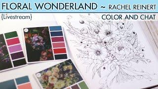 {LIVESTREAM} Floral Wonderland ~ Rachel Reinert ~ Caran D'Ache Pablos