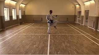 Joon Gun Tul | Front & Rear View | ITF  Taekwondo Pattern | Mark Harkess | UKTC