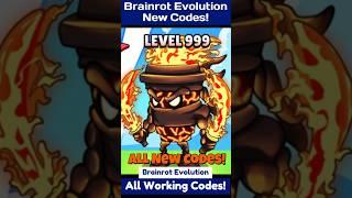 New Brainrot Evolution Codes  - New Codes for Brainrot Evolution Roblox 2025 New World: INDEX