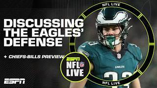 The Eagles' defense have TURNED IT AROUND + How Bills can END Chiefs' win streak | NFL Live