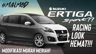 MODIFIKASI SUZUKI ERTIGA SPORT LOOK | RACING BUDGET HEMAT! |  Virtual Modification #MALMOD #Ertiga