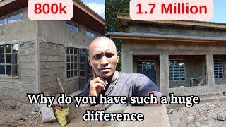 My house is 2 times cheaper to build than this house/ Cost of Construction Kenya