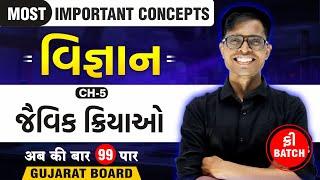  Most Important Concepts :  Std 10 Science ️ Chapter 5 ️ | Gujarati Medium | PART - 1 