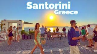 Santorini, Greece  - Summer 2022 - 4K HDR Walking Tour