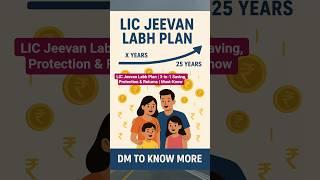 LIC Jeevan Labh Plan | 3-in-1 Saving, Protection & Returns | Must-Know #shortsfeed #shorts