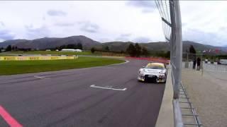 Australian GT Championship 2016. Qualifying Highlands Motorsport Park. Christopher Mies Crash