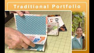 Traditional Hardbound Portfolio Folder