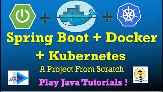 Spring Boot Docker Kubernetes | Spring Boot Kubernetes Microservices | Docker Kubernetes tutorial