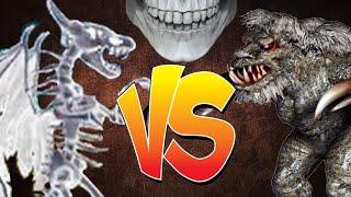 Heroes of Might and Magic III. Ghost dragon VS behemoth