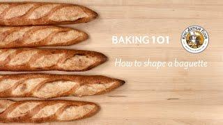 How to shape a baguette