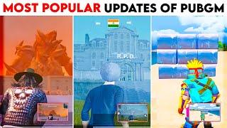 All 5+ MOST POPULAR *PUBG MOBILE UPDATES* Ever  Who was the best updates Ever! [Hindi]