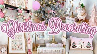  PINK CHRISTMAS DECORATING IDEAS   Pinkmas Christmas Decor + Decorating The Christmas Tree