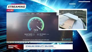 Starlink Mobility Demo - Testing Starlink on a moving vehicle