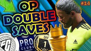 make HARD DOUBLE SAVES look easy | EA FC 24 FIFA Clubs | Comp GK Diving Tutorial | 3 Minute Tips #14