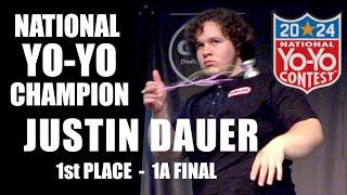 Justin Dauer - 1st Place - 1A Final - 2024 US Nationals - Presented by Yoyo Contest Central