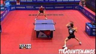 European Championships: Timo Boll-Adrien Mattenet